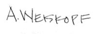 Weiskopf SIgnature