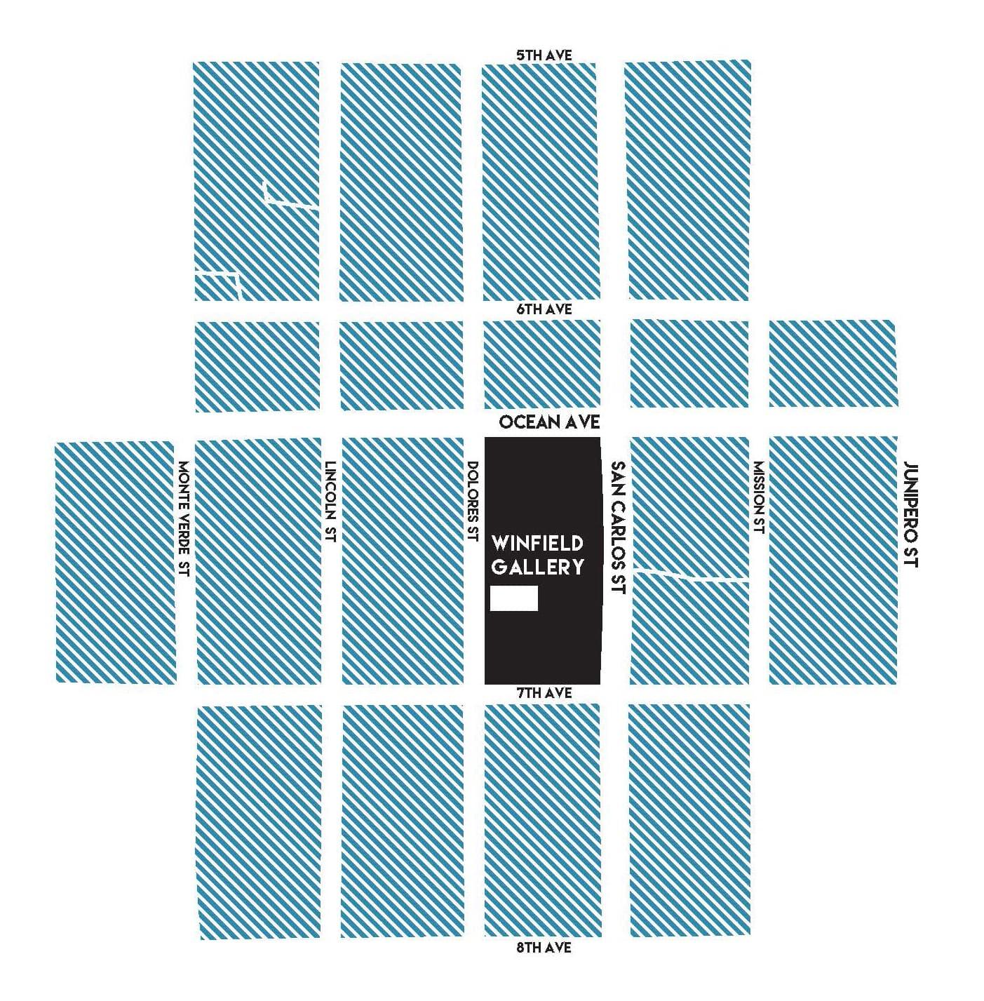 map of winfield gallery location