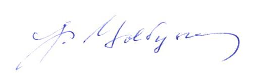 Goldyne signature