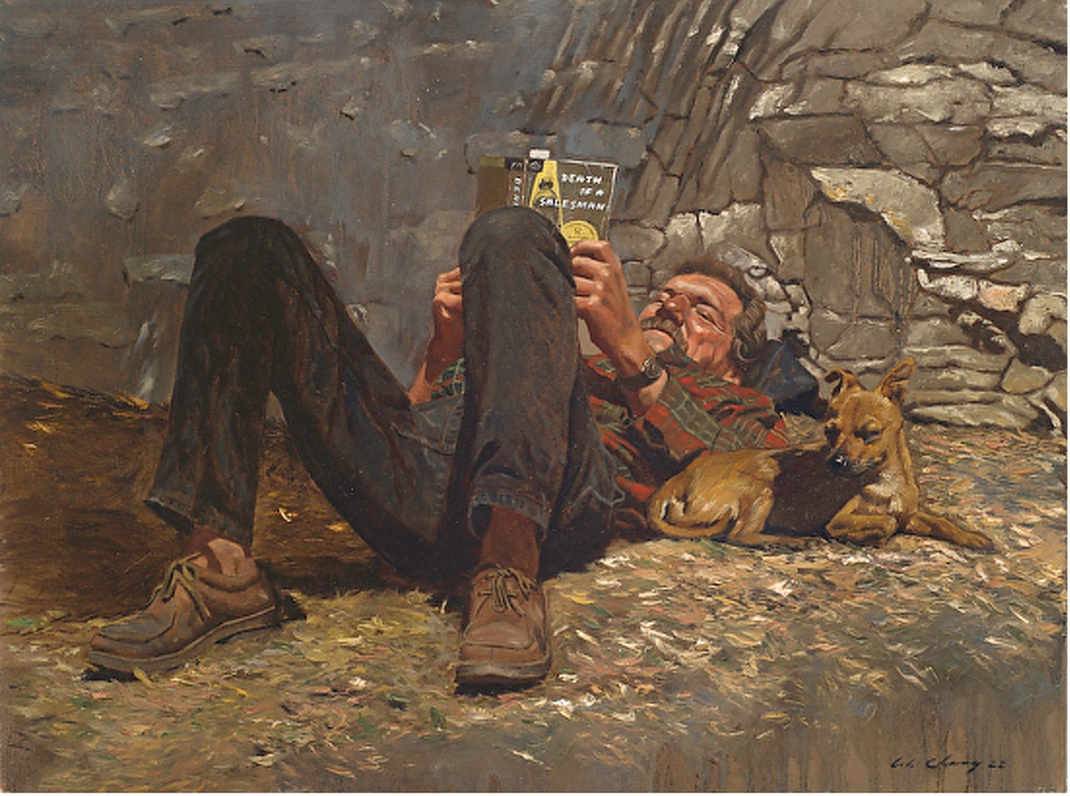Man with Dog