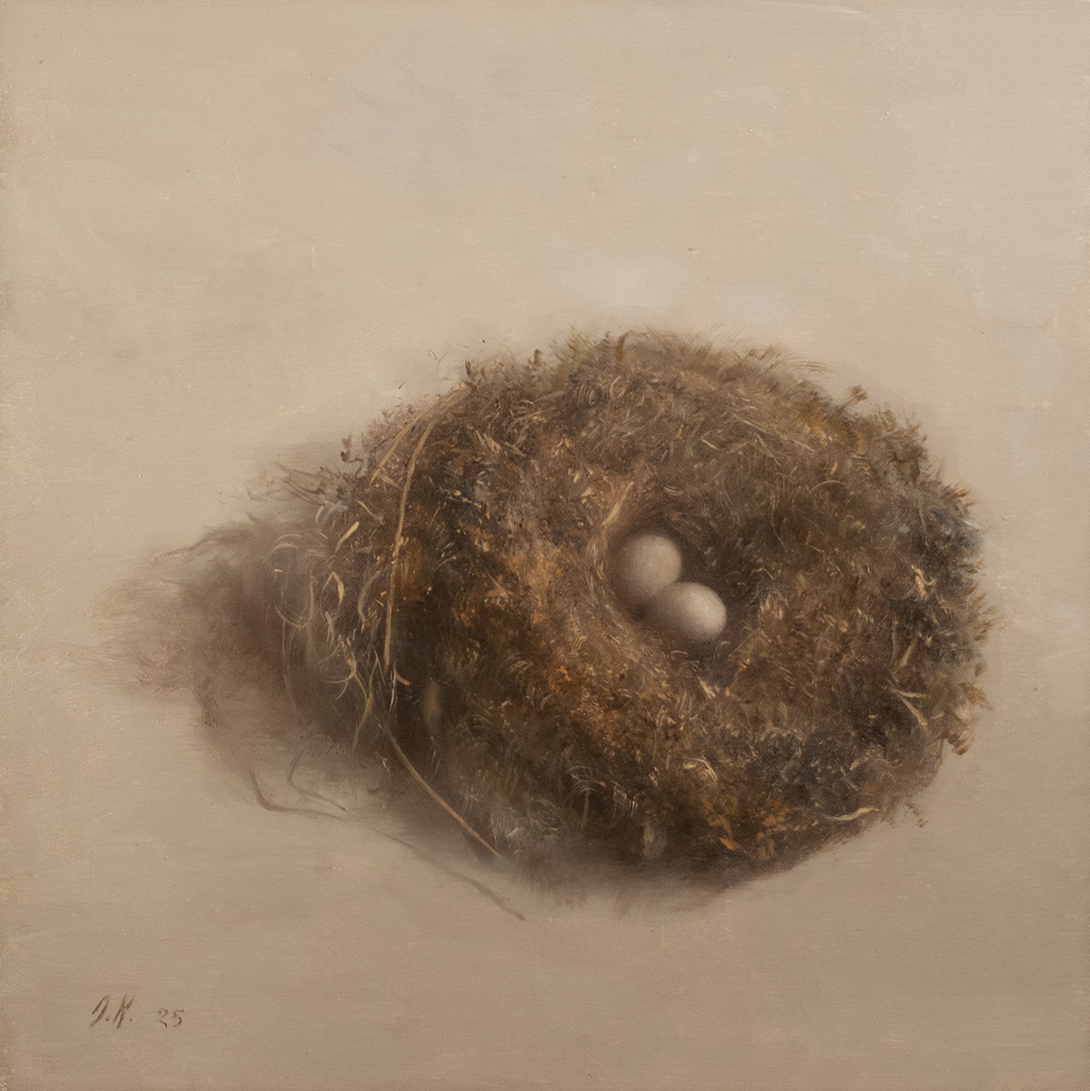 Bird Nest with Eggs by Jonathan Koch
