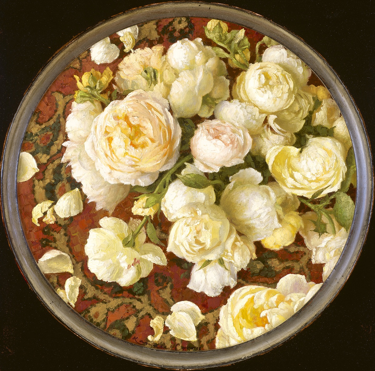 Garden Roses by Kamille Corry