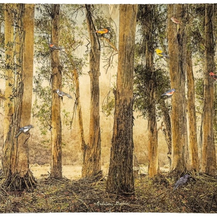 Audubons Garden by Brian Taylor