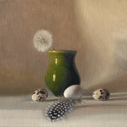 Eggs with Dandelion by David Williams-Bulkeley