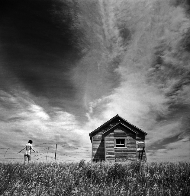 Sharon, Old House by Robert Kolbrener