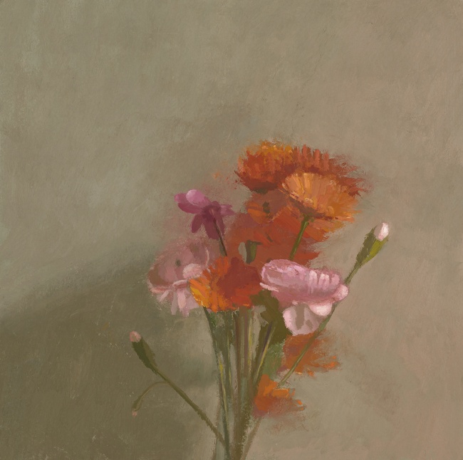 Arrangement in Orange and Pink by Philip Jackson